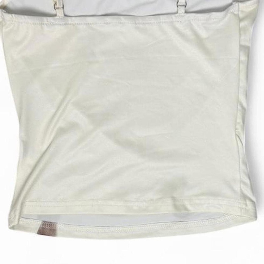 Y2K Coquette Deer Graphic Lace Bow Cami XS Cottage Tank Brandy Melville Style - Picture 6 of 8